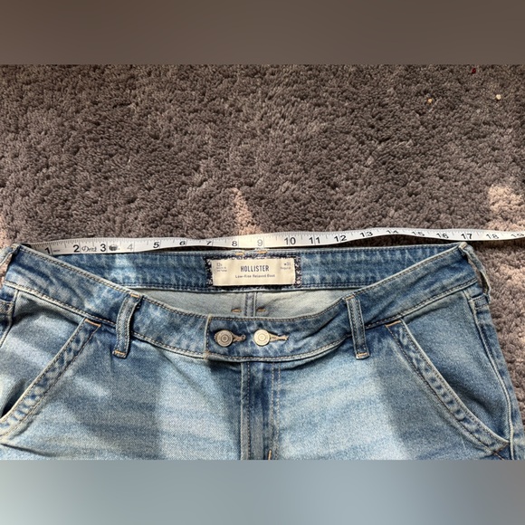 HOLLISTER Low-Rise Medium Wash Bootcut Jeans | Women’s Size 12R - Picture 5 of 8